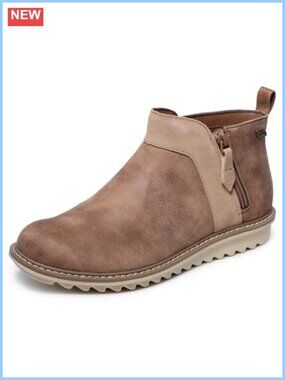 Skechers Arch Fit Mojave Chelsea Ankle Boot Faux Leather Women's